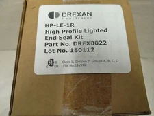 DREXAN HP-LE-1R HIGH PROFILE LIGHTED END SEAL KIT DREX002 RED LIGHT NEW