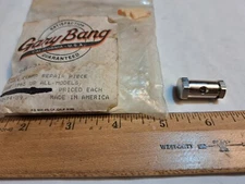 Made In USA NOS Gary Bang Cable Clamp, Repair Piece Harley-Davidson Cables