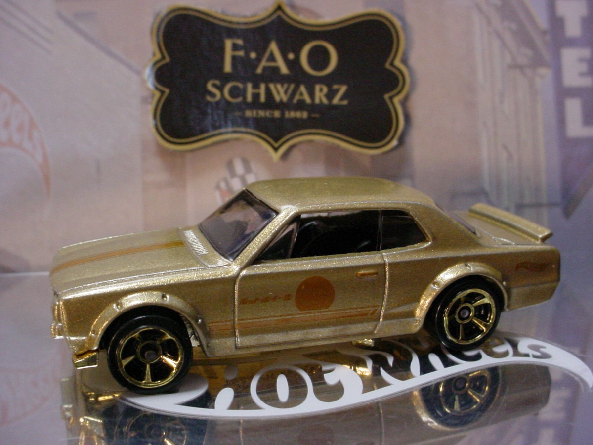 NISSAN SKYLINE R/T 2000 GT-X 💥gold💥LOOSE Hot Wheels 2022 FAO