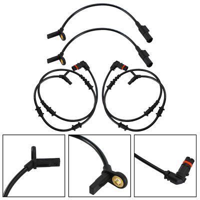 Set 4pcs Front Rear ABS Speed Sensor für Mercedes-Benz W164 ML350 ML320 AH