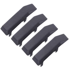 4Pcs Running Board Step Pad Grip Cover Left Side For Ford F-150 2015-2022 Black