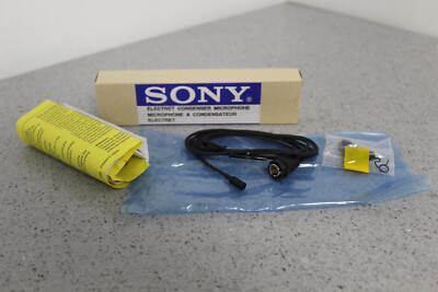 BRAND NEW Sony ECM-77BC Electret Condenser Microphone | eBay
