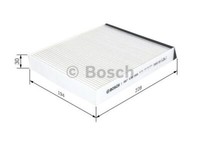 Bosch 1 987 432 069 Filter, Cabin Luft FüR Renault