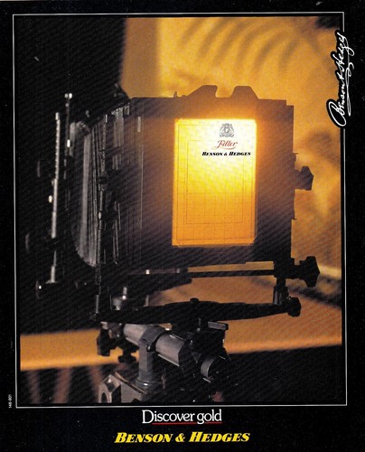 3w50426/ Lot Publicité de 1989 - Cigarettes BENSON & HEDGES - Photo 3/4