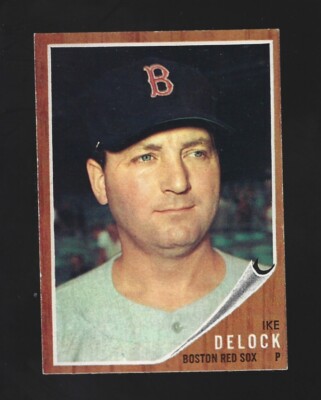 1962 TOPPS  IKE  DELOCK  #  201     NEAR MINT +