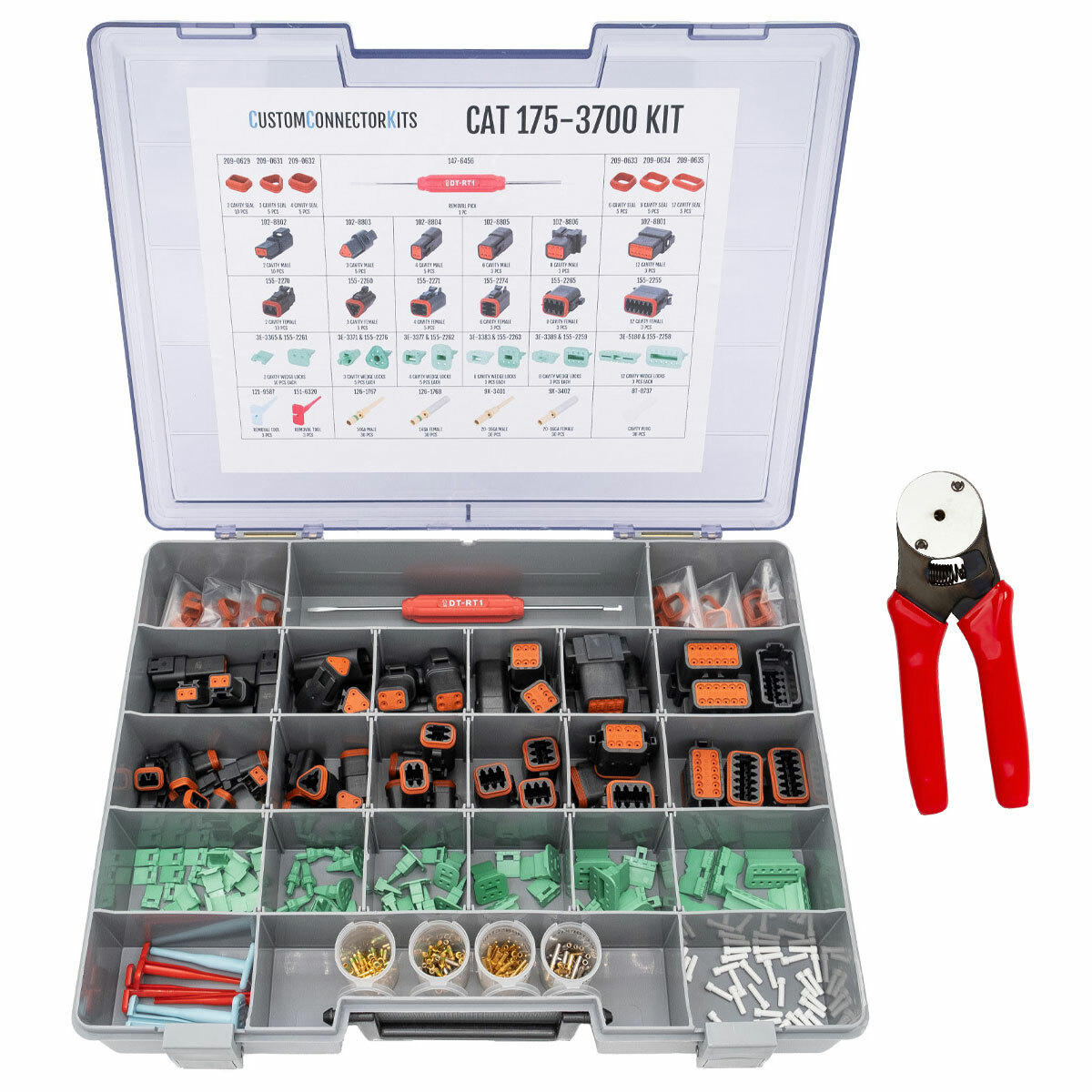 CAT 175-3700 - Caterpillar Electrical Connector Kit w/ CP-463