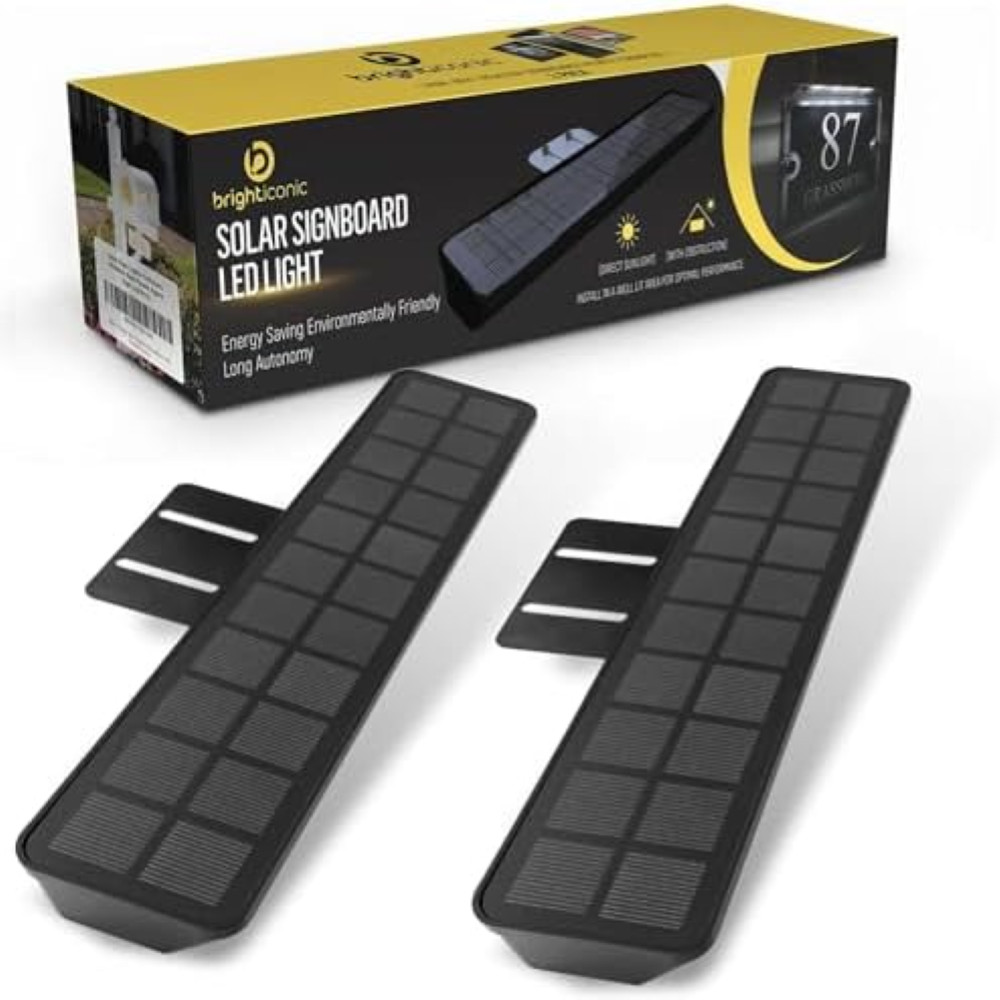 Kit Luci Solari BRIGHTICONIC per Cartelli Vendesi - Marketing Immobiliare