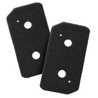 Set 2X Schaumfilter Passend Wie Bosch 12007650 228X128Mm FüR Trockner