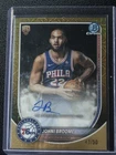 2025-26 Bowman Mega Johni Broome Gold Mojo RC Refractor Autograph Auto /50