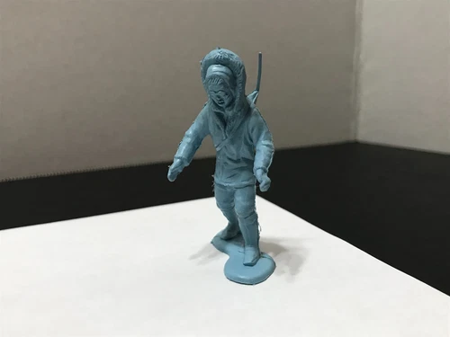 Vintage Marx Toys - Alaska Playset Arctic Explorer Playset - Dog Sled Driver