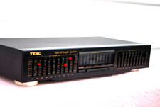 TEAC EQA-220 Vintage Stereo Graphic Equalizer Functional