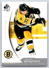 #11 Patrice Bergeron, Boston Bruins 2005-06 SP Authentic Base