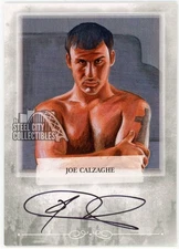 Joe Calzaghe 2010 Ringside Round 2 Boxing Autograph Card #A-JC1