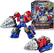 Metal Cardbot S ROCKCRUSH Rock Crush Drill Tank Transforming Robot - US Shipping