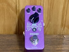 🐸 Donner Wah Pedal Auto Dinámico Wah Guitarra Efectos Res Sens Rango Decaimiento Perilla