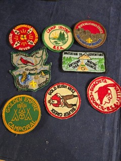 Boy Scouts Vintage Camp Patch & more lot #8
