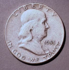 1953 Franklin Half Dollar, #3066