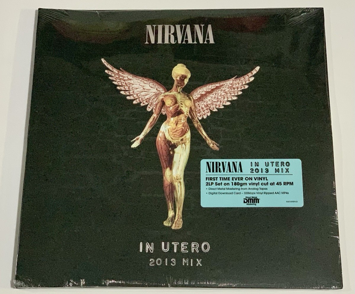 New Nirvana In Utero 2013 Mix Gatefold 45RPM 2LP 12” Vinyl 2021