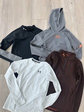 Under Armour long sleeve bundle youth large Sweatshirt Hoodie Cold Heat Gear
