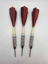Vintage Unicorn Red/Black Feather Set Of Darts No Case