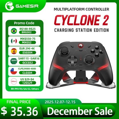 Gamesir Cyclone 2 Pro RGB Wireless Game Controller for Switch PC Android iOS