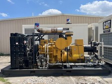 Used CAT CG137-8 Natural Gas Generator - 275kW - 480V - 2014 - 7726 Hours