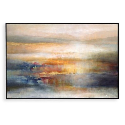 Uttermost 32286 Seafaring Dusk Hand Painted Abstract Art