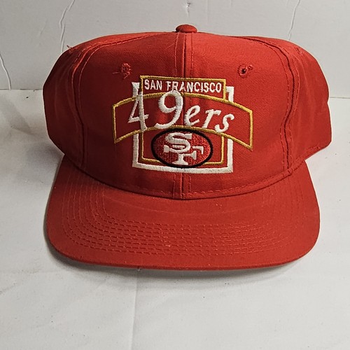San Francisco 49ers Vintage 80s Snapback Hat Cap NFL Top of the World Twill USA - Picture 2 of 10