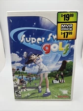 Super Swing Golf (Nintendo Wii, 2006) Tested w/Manual CIB