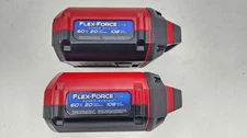 PARTS ONLY TORO PART # 88620 60V 2.0AH LITHIUM ION BATTERY 2 PACK