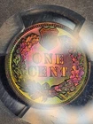 1901 INDIAN HEAD CENT PCGS GRADED PR65RB RED BROWN ULTRA TONER GREEN PROOF CAC 1