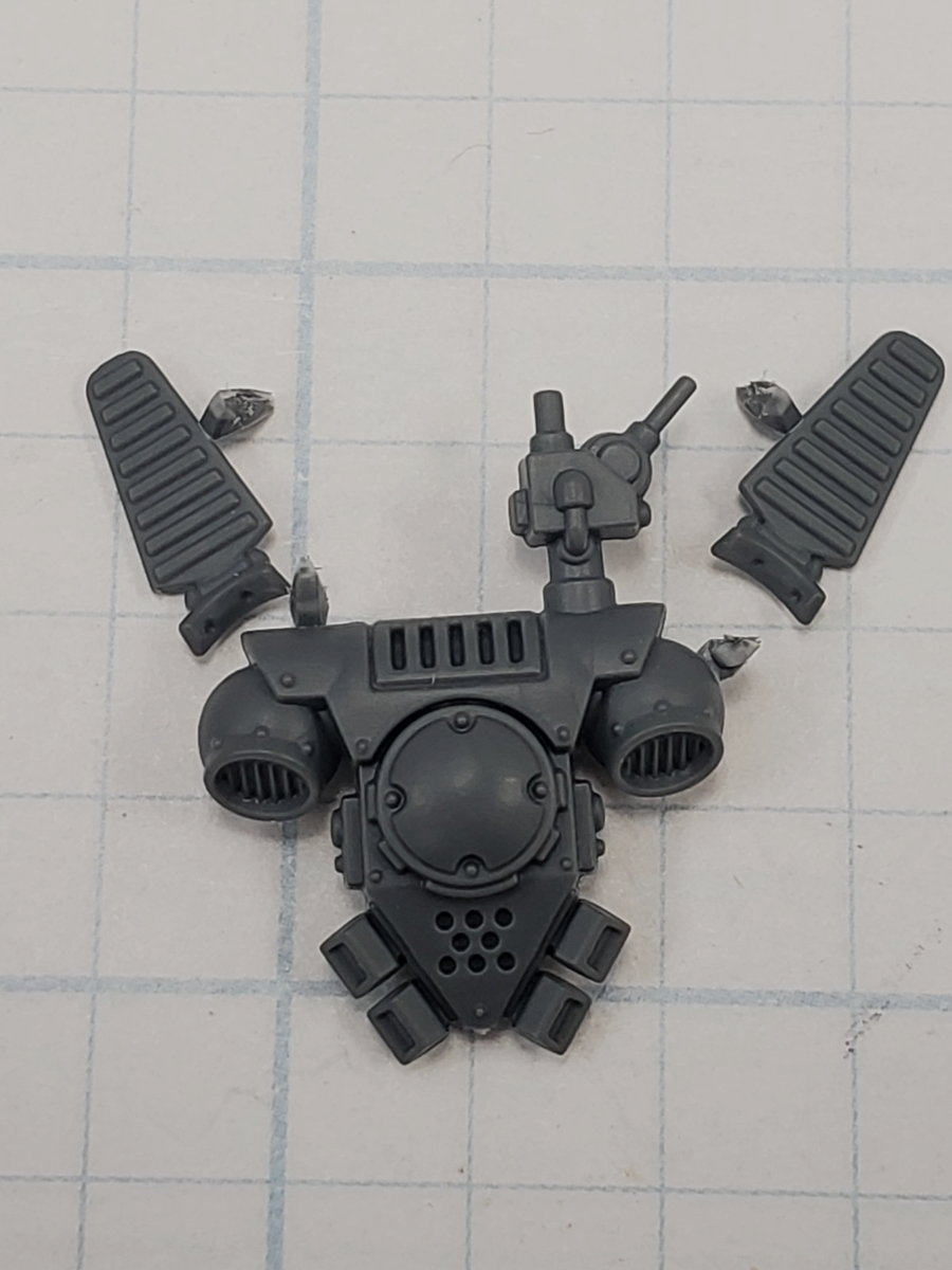 40k Deathwatch Bits Kill Team Phobos Headtaker Veteran Backpack