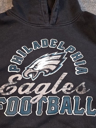 Philadelphia Eagles Hoodie Sweatshirt Medium NFL Team Apparel Football Majestic - Picture 2 of 6