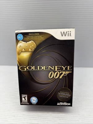 Goldeneye 007 Bundle With Limited Edition Gold Classic Controller Pro