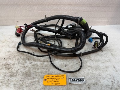 01-04 Chevrolet GMC 2500HD 3500 6.6 4WD Ext Cab Short Box Chassis Kabelbaum