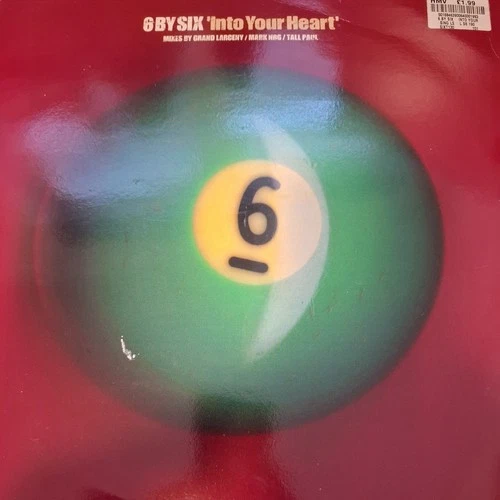 6 By Six - Into Your Heart - Used Vinyl Record 12 - Z4593z