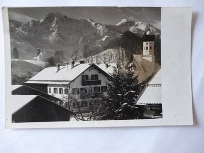 Postcard a... Fink inn for blacksmith Kochel am See (No. 597)