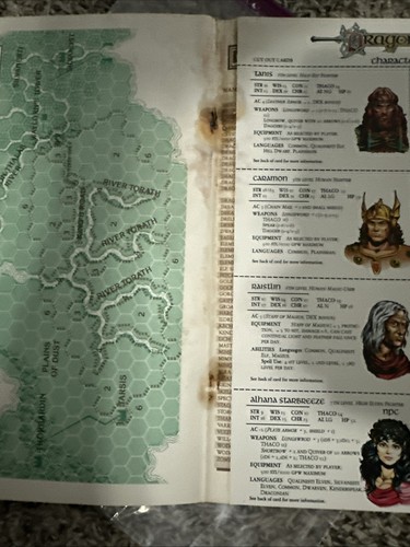 AD&D (Mixed Lot Of 35) Of Modules/ Player Character Record Sheets/ Miniatures - Picture 17 of 24