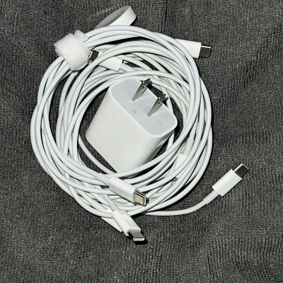 GENUINE Apple USB C to Lightning WatchLOT Charging Cables - USED - USB C Adapter