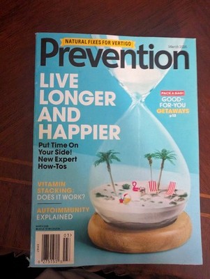 Prevention Magazine March 2026 Vitamin Stacking Autoimmunity Vertigo Getaways