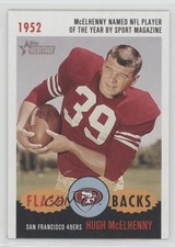 2006 Topps Heritage Flash Backs Hugh McElhenny #FL-5 HOF g0h
