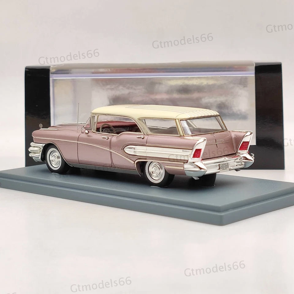 MODELOS A ESCALA 1/43 NEO Buick Century Caballero Resina Púrpura Colección Limitada Foto 4 de 4