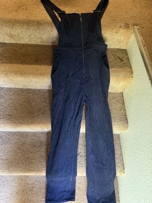 Emory Park Women s Overalls Size M Navy Blue