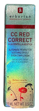 Erborian CC Red Correct Automatic Perfector Soothing Effect SPF 25 0.5 oz 15mL