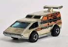 Vintage Hot Wheels Spoiler Sport Gold Chrome Van Hong Kong Blackwall 1970s
