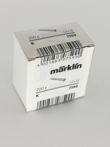MÄRKLIN 7599 BOITE DE PETITES VIS POUR FIXATION DES RAILS | Zustand: Occasion
