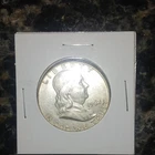 1962 Franklin Half Dollar 50C Silver 0.900 Philadelphia Business Strike KM#199