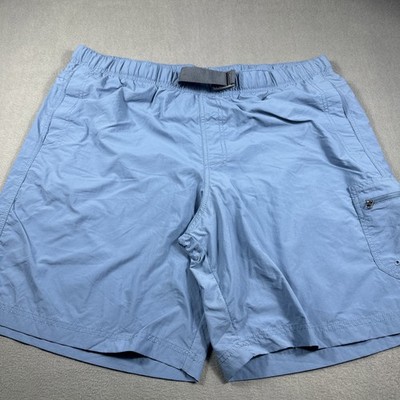 Columbia Men s Omni-Shade Cargo Fishing Shorts Sz XL UPF Protected Mesh Lined