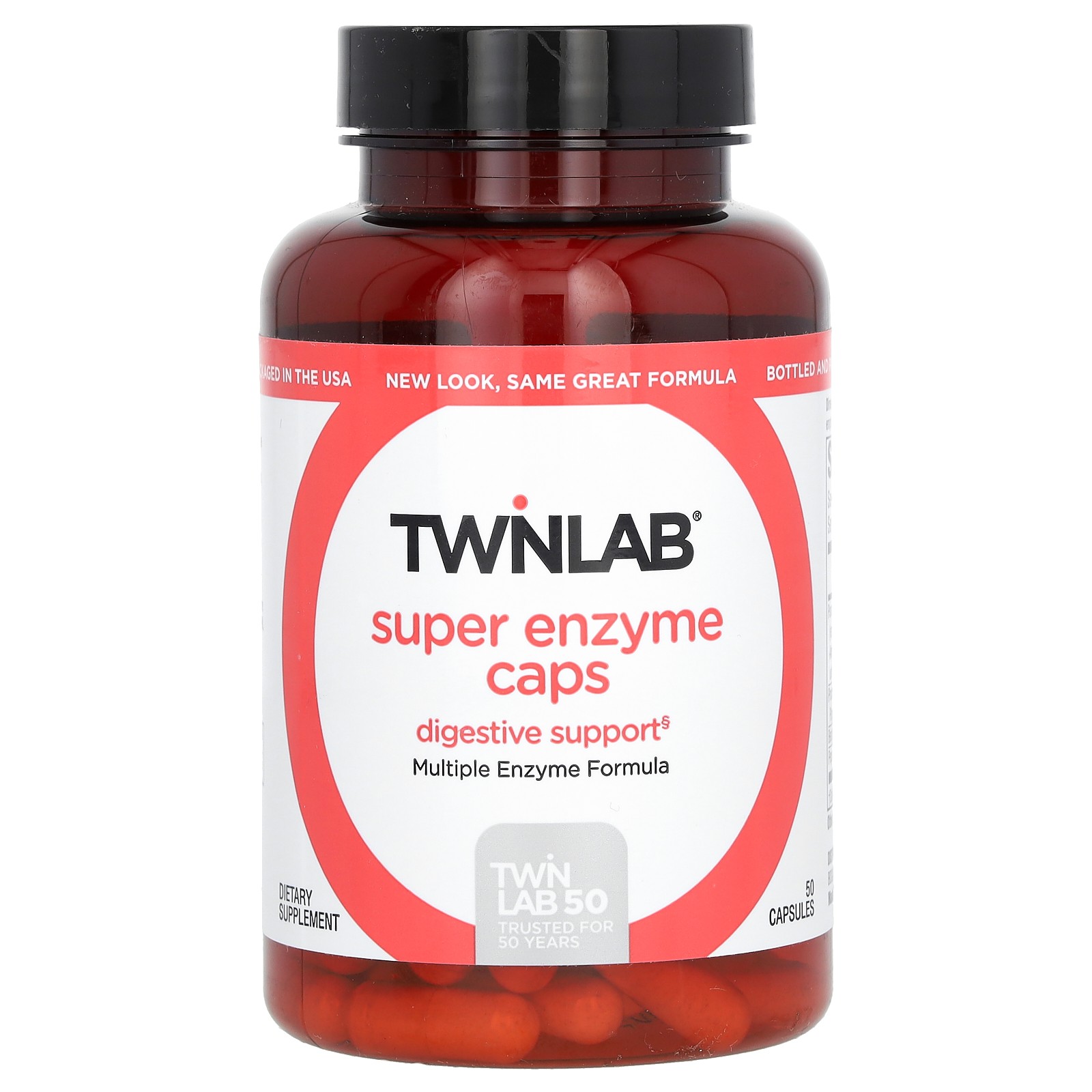 Super Enzyme Caps, 50 Capsules