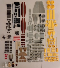 LEGO Star Wars Naboo N-1 Starfighter & Vulture Droid, Set 7660, 100% Comp, No Bx